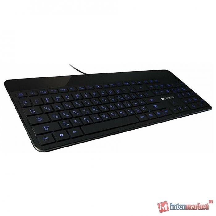 Клавиатура Canyon CNS-HKB5 Black USB