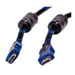Виде кабель PowerPlant HDMI - HDMI, 25m, позолоченные коннекторы, 1.4V, Nylon, Double ferrites